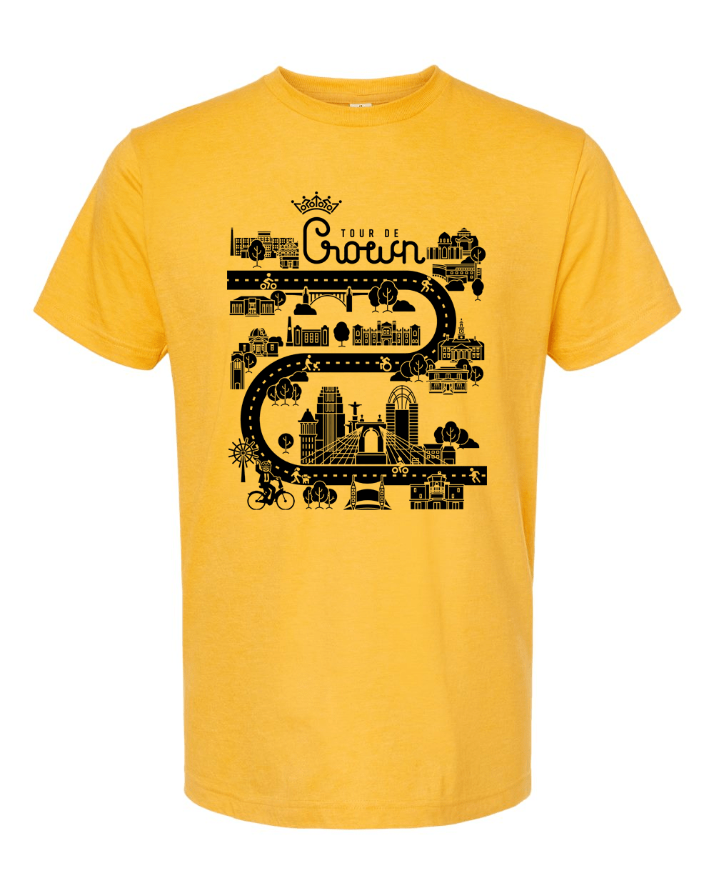 T-Shirt – Tour De CROWN 2025